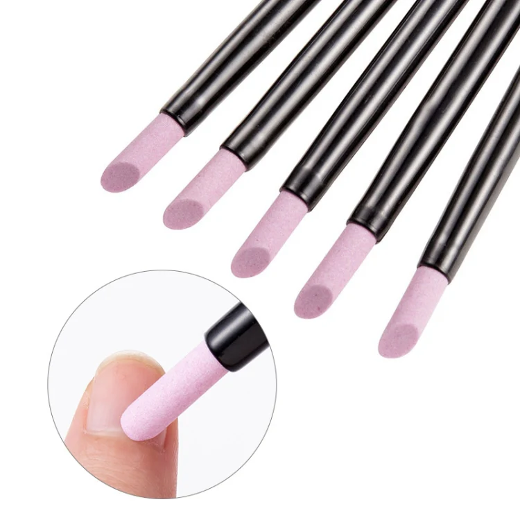 3 Sets 5 In 1 Nail Art Engraving And Grinding Pen Nail Repair Polishing Quartz Pen - Image 7