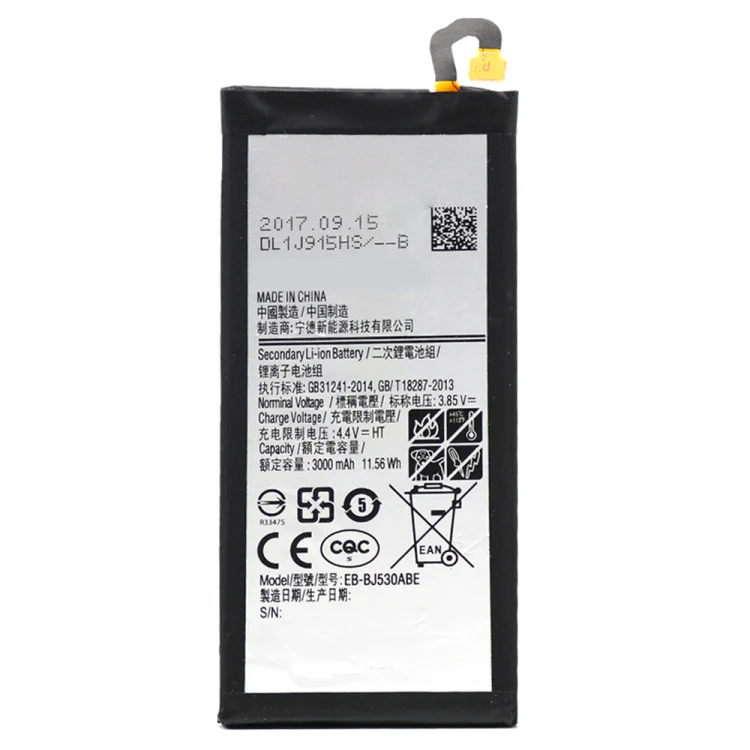 3000mAh Li-Polymer Battery for Samsung Galaxy J5 (2017) / J530F / J530A / J5 Pro / J530F / DS / j530K - Image 2