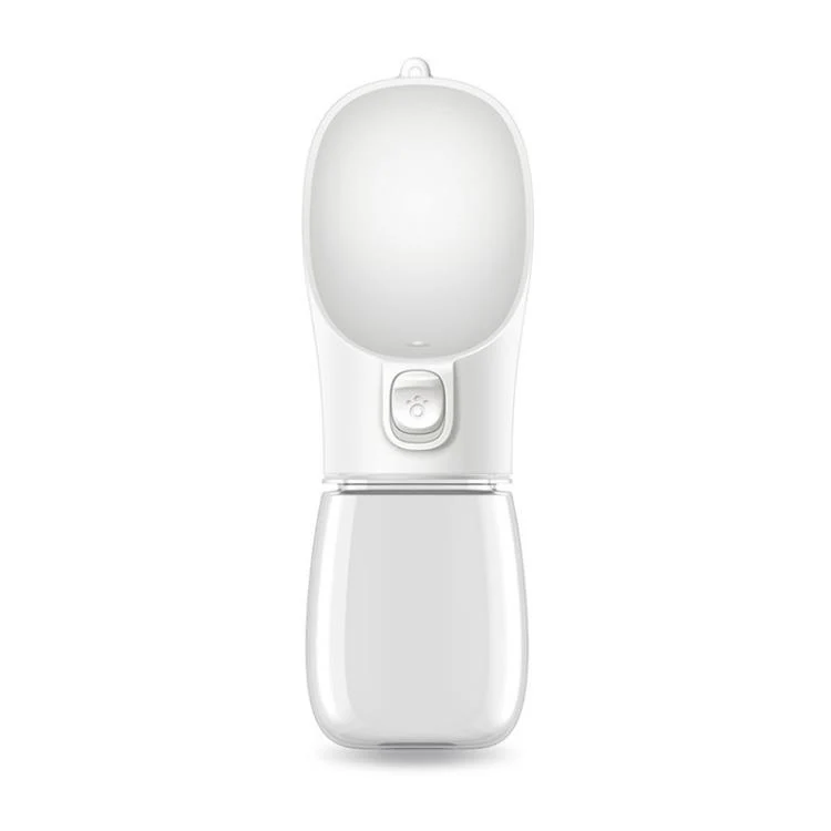 300ML Pet Portable Outdoor Water Dispenser(White)