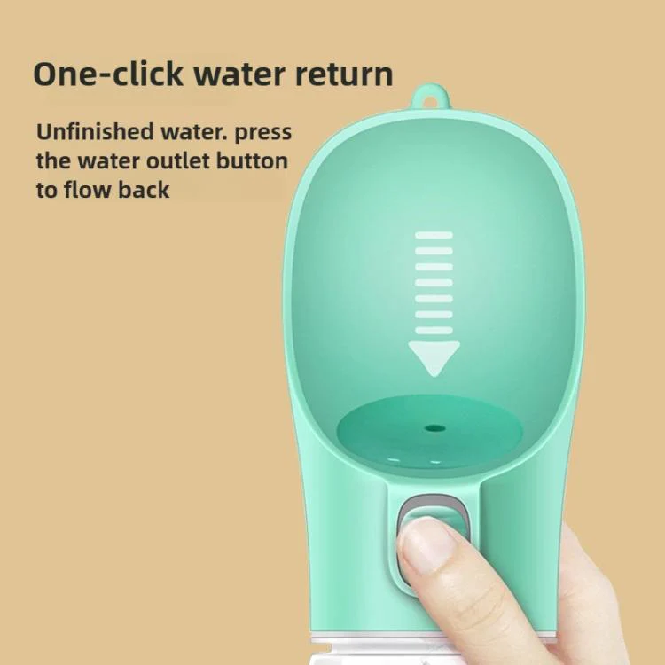 300ML Pet Portable Outdoor Water Dispenser(White) - Image 4