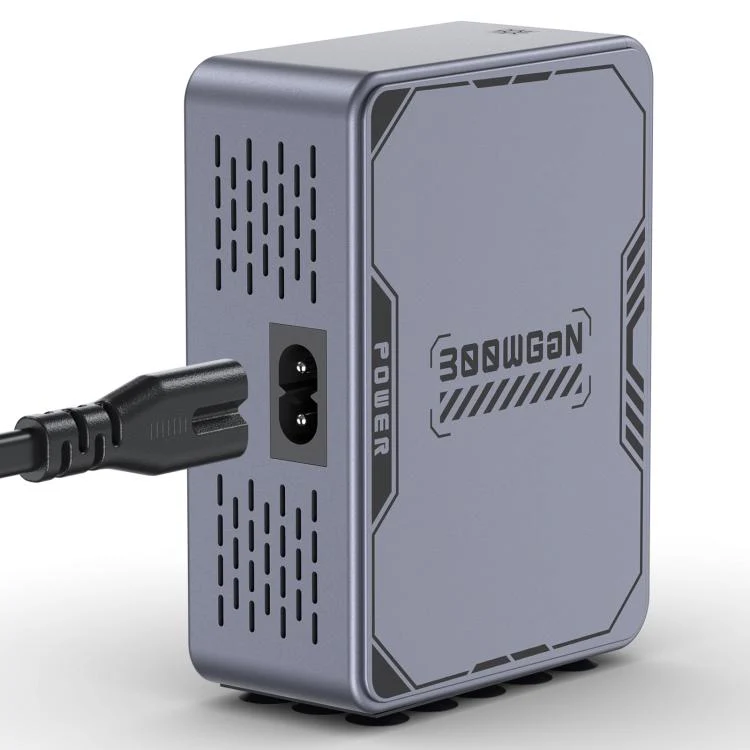 300W GaN Multi Interface Desktop Fast Charger, Plug:UK Plug - Image 5