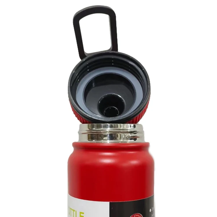 304 Stainless Steel Insulated Water Cup Handheld Large Capacity Outdoor Sports Kettle Vacuum Water Bottle, Capacity: 800ml(Silver) - Image 5