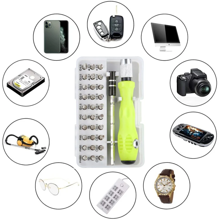 32 in 1 Multi-purpose Repair Hand Tool Screwdriver Tool Kit - Image 10