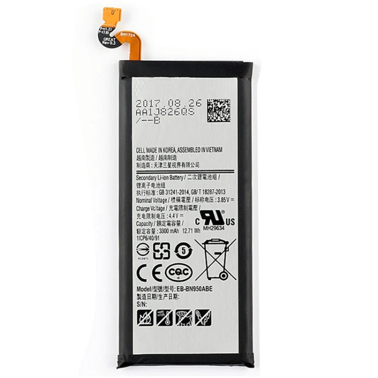 3300mAh Li-Polymer Battery EB-BN950ABE for Samsung Galaxy Note 8 / N9500 / N950A / N950F / N950T / N950V - Image 2