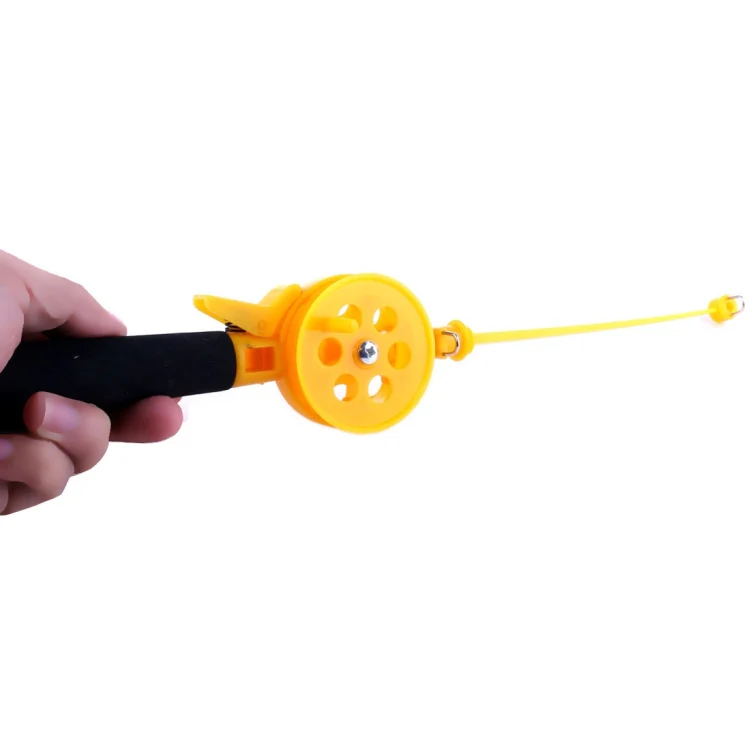33cm Portable Ice Fishing Rod Plastic Winter Fish Rod Mini Stream Pond Fishing Pole - Image 4