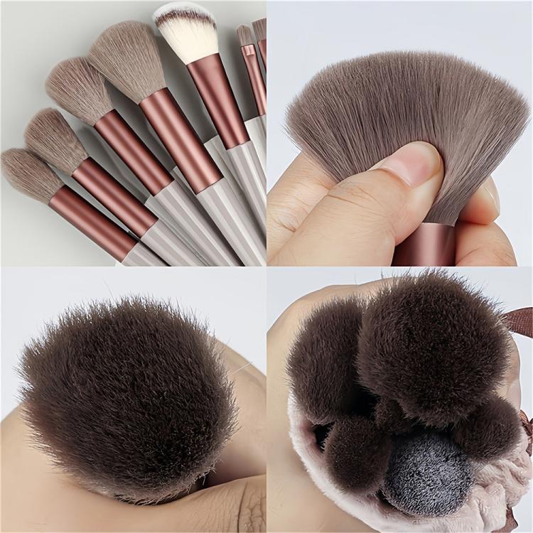 33pcs /Set Makeup Facial Cleansing Puff Makeup Tool Set, Color: Purple - Image 5