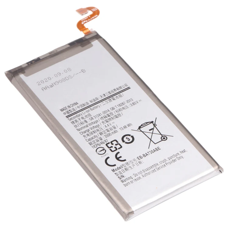 3500mAh EB-BA730ABE Li-ion Battery Replacement for Samsung Galaxy A7 2018 A730 Edition - Image 2