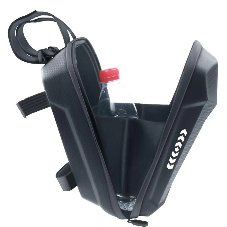 3L Waterproof Electric Scooter Handlebar Bag EVA Hard Shell Front Hanging Storage Pack for Bicycles(Black) - Image 6