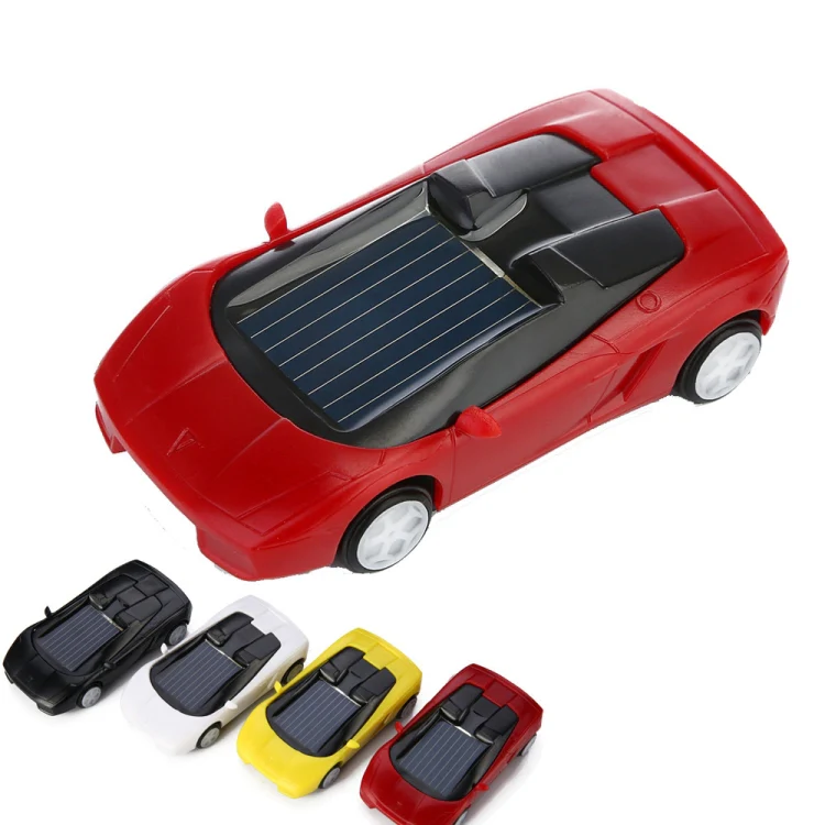 3PCS Solar Toys Car Powered Mini Car Racer Toy For Kids(Yellow) - Image 4