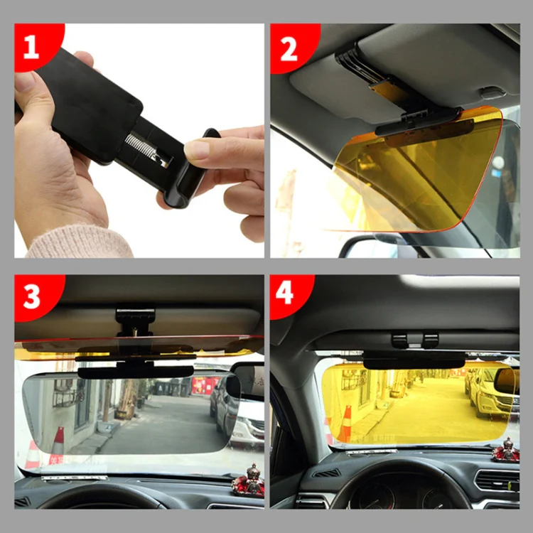 3R-2146 Car Double Side Anti-Glare Dazzling Goggle Driving Mirror Sun Visors - Image 11