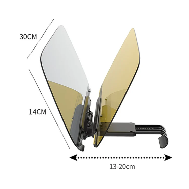3R-2146 Car Double Side Anti-Glare Dazzling Goggle Driving Mirror Sun Visors - Image 4