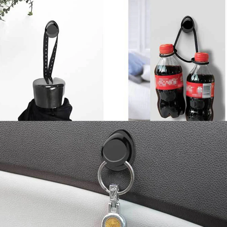 3R-2153 4 PCS Car Mini Convenient Hooks Bags Hanger Holder - Image 7