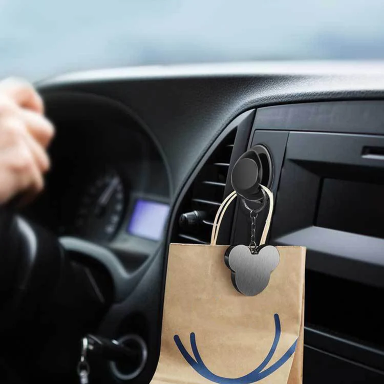 3R-2153 4 PCS Car Mini Convenient Hooks Bags Hanger Holder - Image 9