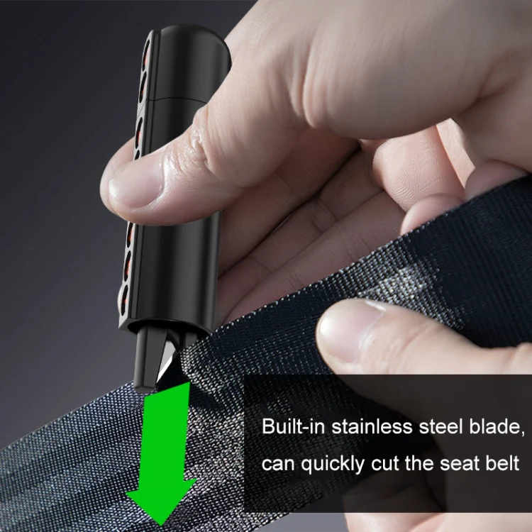 3R-2166 3 in 1 Multifunctional Car Parking Number Plate with Safety Hammer + Cutting Seat Belt - Image 4