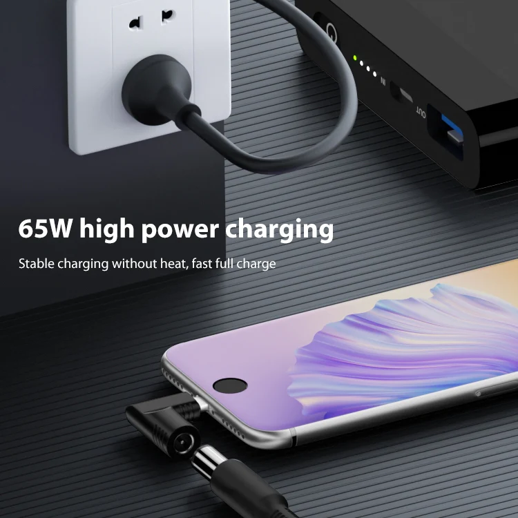 4.0x1.7mm 65W DC Input to USB-C / Type-C PD Power Adapter - Image 5