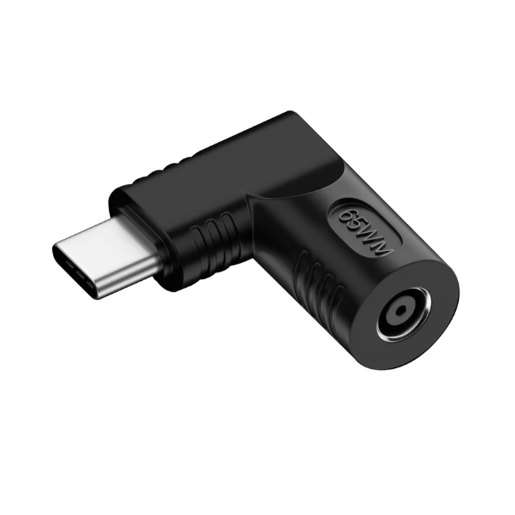 4.5x0.6mm 65W DC Input to USB-C / Type-C PD Power Adapter