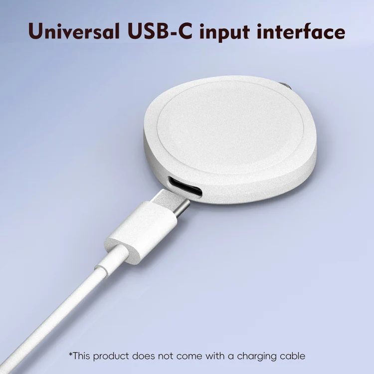4 in 1 Portable Smart Watch Magnetic Wireless Charger(Black) - Image 7