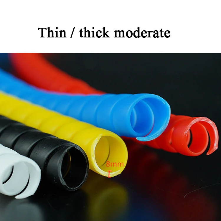 4 PCS Scooter Harness Line Pipe Change Line Pipe Winding Pipe Fittings For Xiaomi Mijia M365,Cable Length: 1m(Black) - Image 4