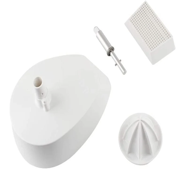 4-Piece Citrus Juicer Attachment Set for KitchenAid Stand Mixers Includes Reamer, Pulp Filter Basket & Base