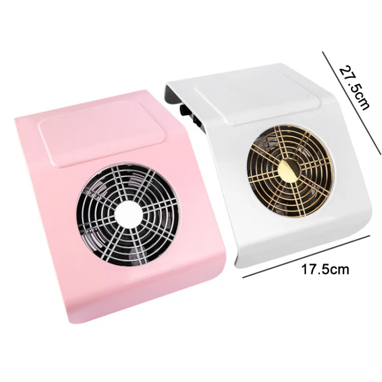 40W Nail Art Vacuum Cleaner Dust Collector, Specification: US Plug (Pink) - Image 2