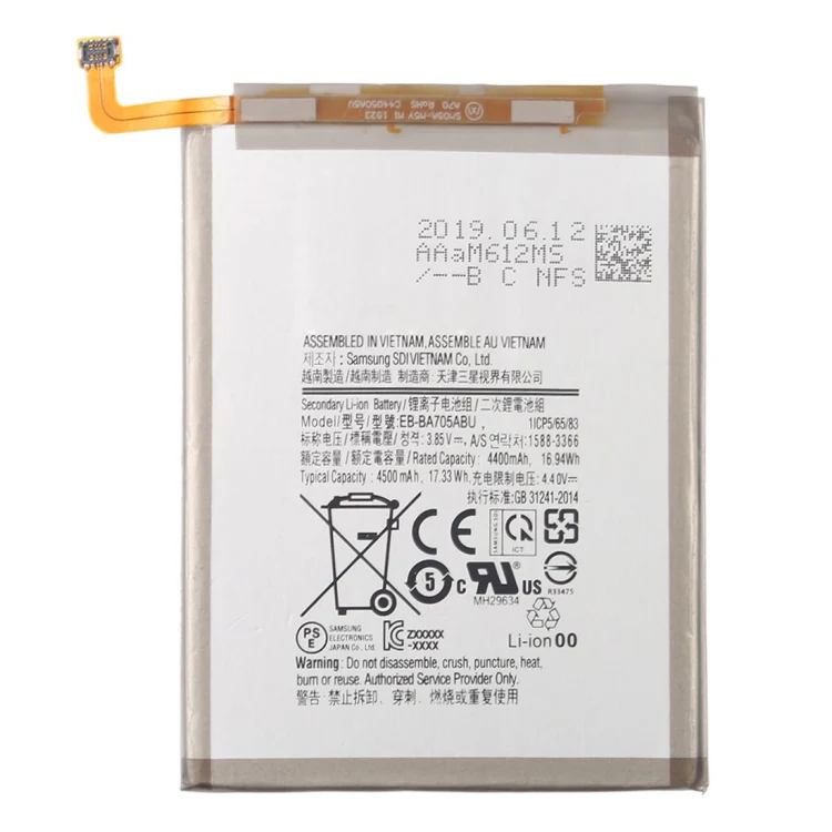 4400mAh for Galaxy A70 Mobile Phone Replacement Battery - Image 2