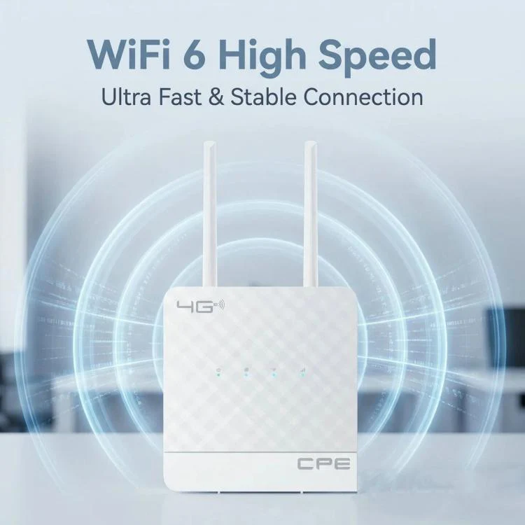 4G CPE WIFI Router Mobile Router With SIM Card Slot Wi-Fi 6 Hotspot - Image 4
