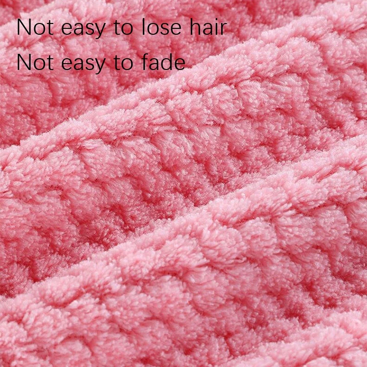 4pcs Hand Towel Hangable Dishcloth Kitchen Rag Non-Stick Oil Absorbent Towel(Color Random Delivery) - Image 4
