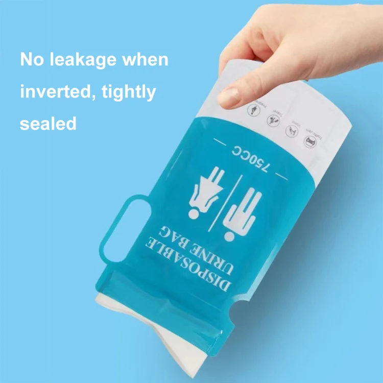 4pcs /Pack Car Disposable Emergency Rapid Coagulation Urine Bag Traffic Jam Pee Bag(13x27cm) - Image 7