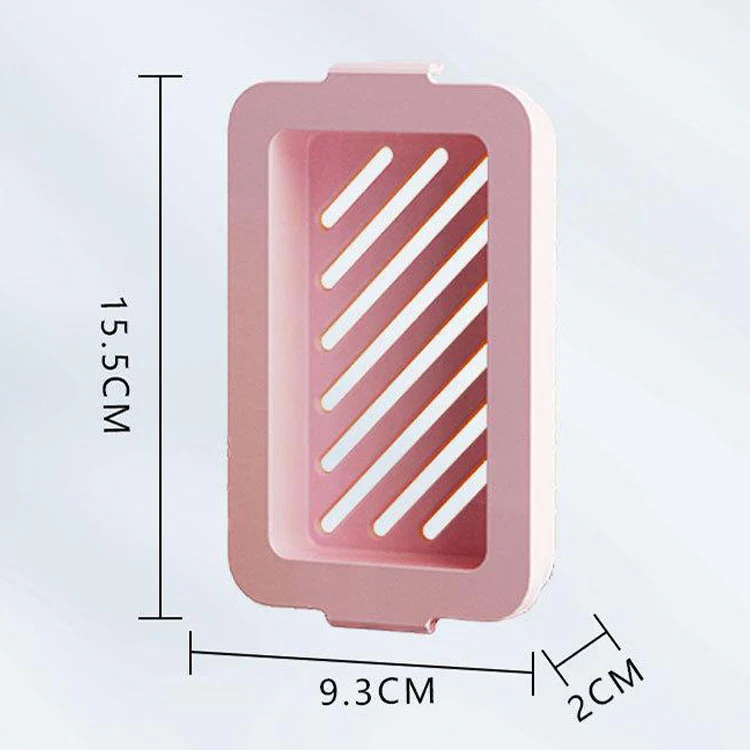 4pcs /Pack Multifunctional High Elastic Mesh Anti-slip Drain Foaming Soap Box(Sky Blue) - Image 2