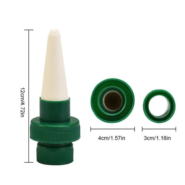 4pcs /Set Coke Bottle Ceramic Flower Watering Device Automatic Drip Irrigation - Image 3