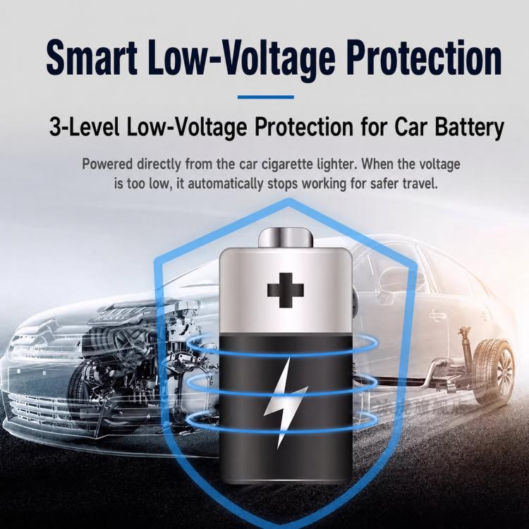 5.6L Compressor Cooling Car Fridge Large Capacity Silent Vehicle Refrigerator(White) - Image 7