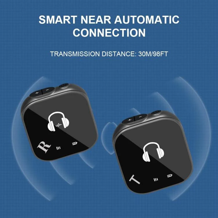 5.8G Wireless In Ear Monitor System Dual-Earphone Monitoring, Spec: Single Transmitter - Image 2