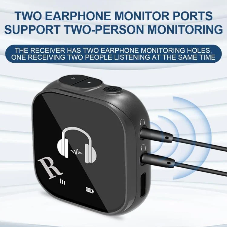 5.8G Wireless In Ear Monitor System Dual-Earphone Monitoring, Spec: Single Transmitter - Image 6