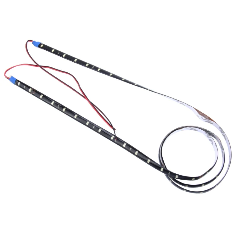 5 PCS 120cm 60 LED Waterproof Flexible Car Strip Light, DC 12V(White Light) - Image 2