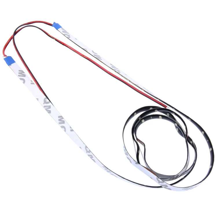 5 PCS 120cm 60 LED Waterproof Flexible Car Strip Light, DC 12V(White Light) - Image 3