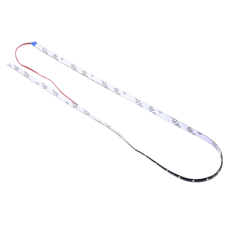 5 PCS 90cm 45 LED Waterproof Flexible Car Strip Light, DC 12V(Blue Light) - Image 3