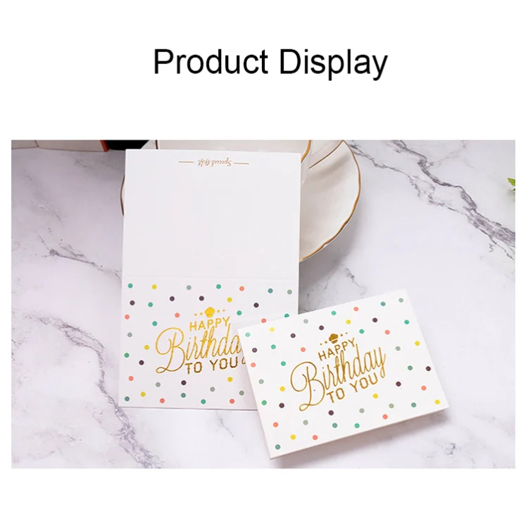50 PCS Holiday Thank You Messages Greeting Cards(Birthday Card 1) - Image 6