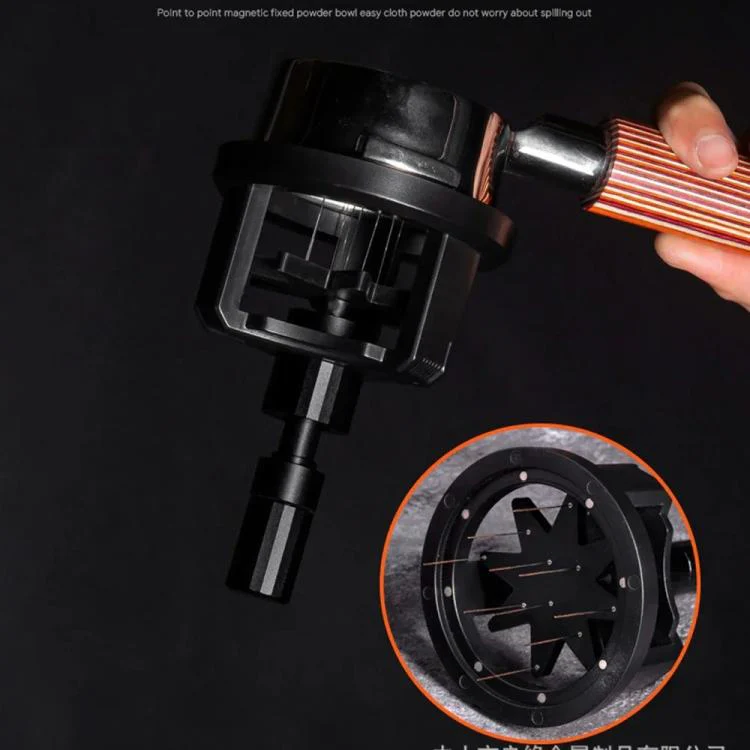 51mm Rotating Magnetic WDT Tool for Espresso Adjustable Height Coffee Needle Distributor Coffee Grounds Fluffing Tool - Image 5