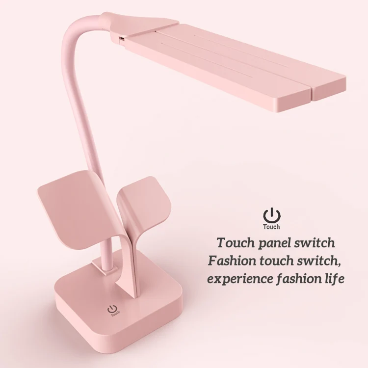 550TD3 Rechargeable USB Double Head Folding Table Lamp(White) - Image 5