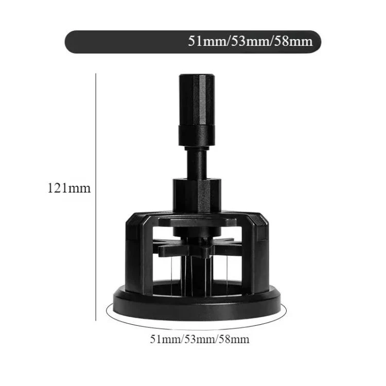 58mm Rotating Magnetic WDT Tool for Espresso Adjustable Height Coffee Needle Distributor Coffee Grounds Fluffing Tool - Image 8