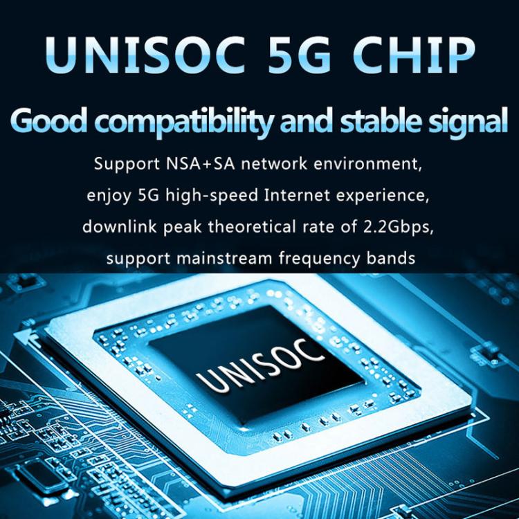 5G CPE Wi-Fi 6 Wireless SIM Card Router Dual-Mode NSA/SA High-Speed Gigabit Single-Port LTE Router, EU Plug(Asia-Pacific Version) - Image 5