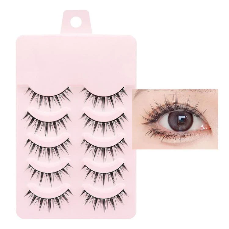 5pair /Set Natural Everyday Makeup One-Piece Eyelashes, Spec: NDEM