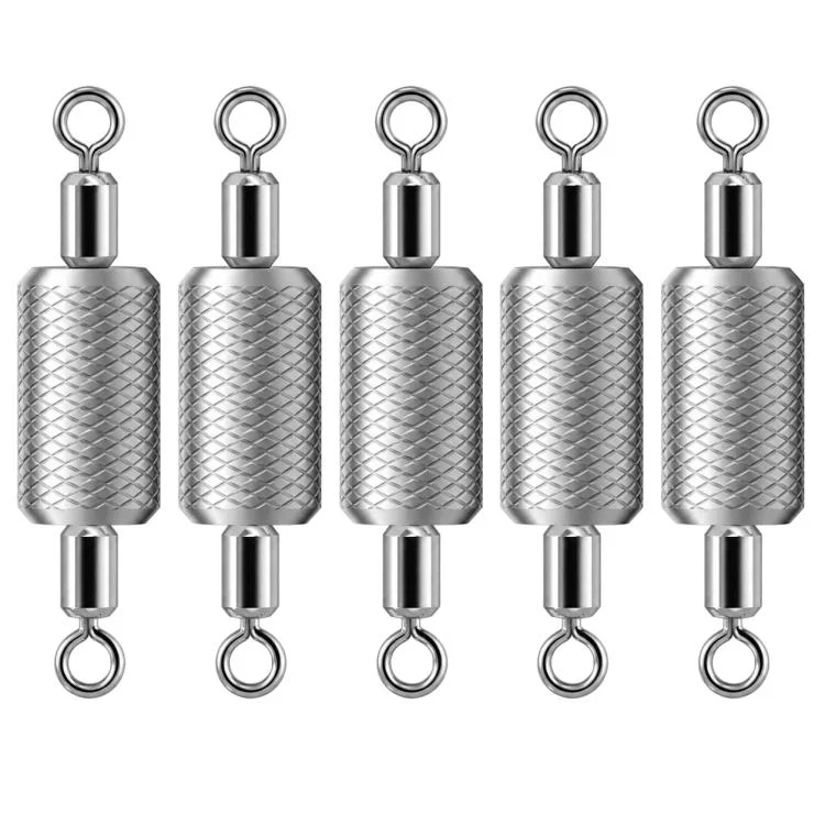 5pcs Dual Loop Embossed Scale Integrated Fishing Lead Sinker, Weight:3.5g