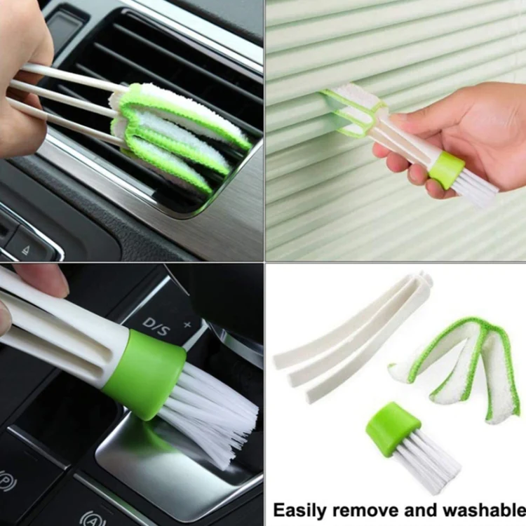 5PCS / Set Groove Cleaning Brush Multi-tool Household Door and Window Brush(White) - Image 5