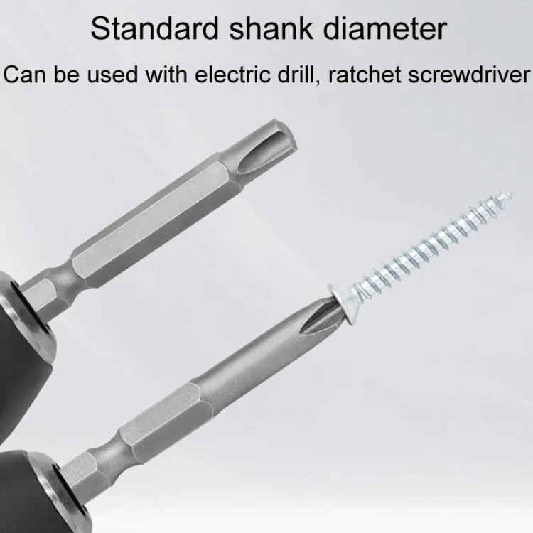 5pcs / Set Profile Bit Chrome Vanadium Steel Bit Set Appliance Repair Electrical Drill Accessories With Magnetic - Image 7