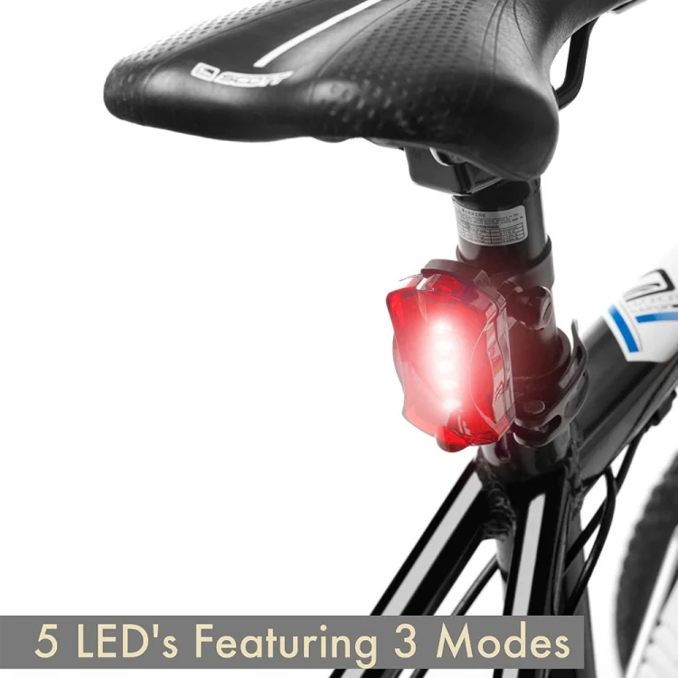 5W Mountain Bike Headlight Charging Zoom Glare Waterproof Flashlight Set (Set Two) - Image 6