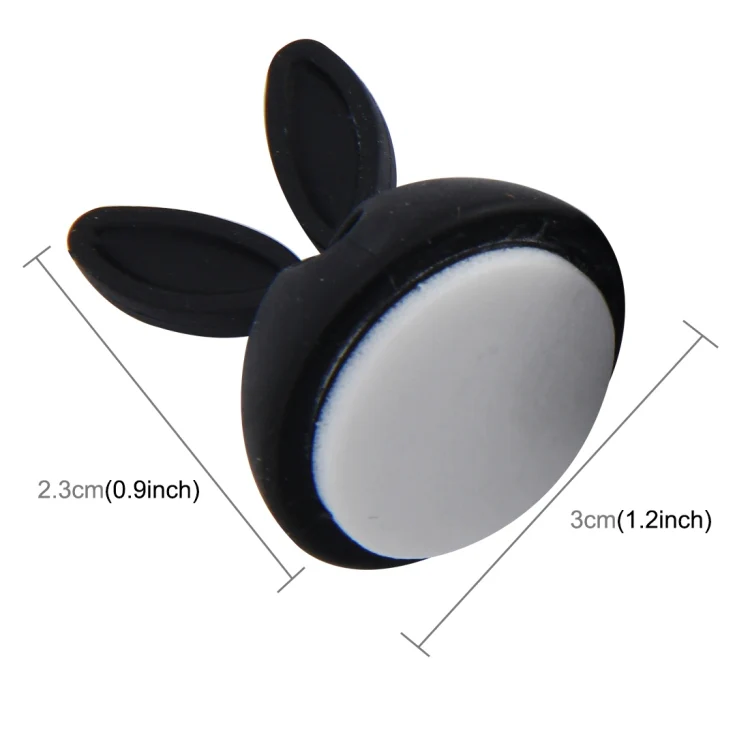 6 PCS CC-941 Rabbit Shape Single Hole Cable Clips Holder, Cable Management System and Cord Organizer Solution - Image 3