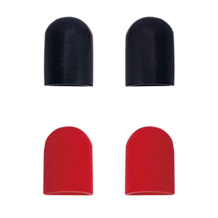 6 PCS For Xiaomi Mijia M365 Electric Scooter Accessories Tripod Foot Support Silicone Cover(Black) - Image 4