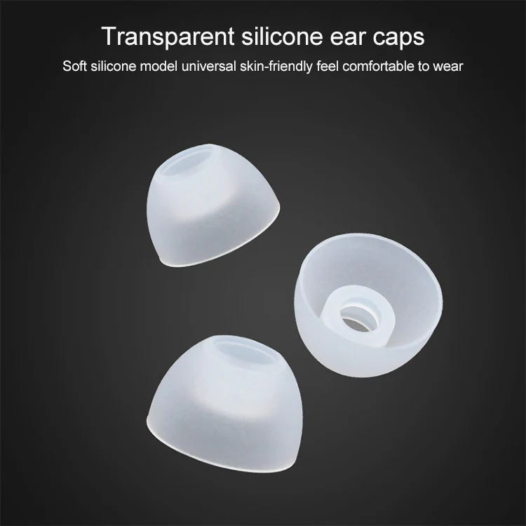 6 PCS KZ Screw Thread Silicone Earbuds For All In-Ear Earphone(White) - Image 3