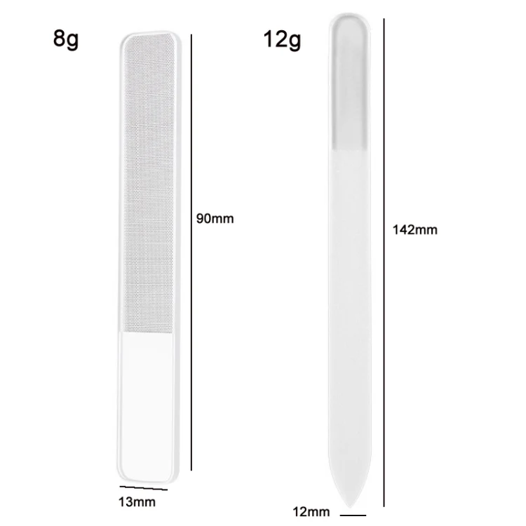 6 PCS Transparent Nano Glass Polished Nail File, Specification: Glass File Bulk - Image 3